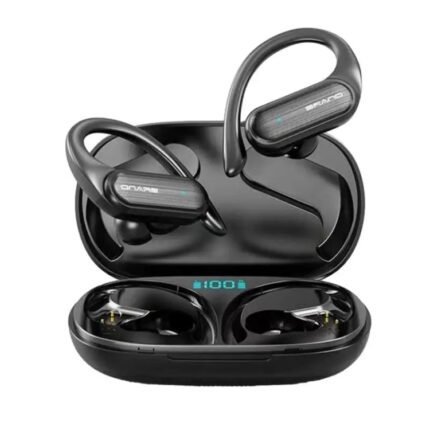 A520 Ear-Hook Sports Earbuds, LED Display Case, Waterproof