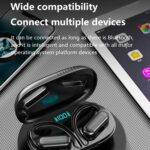 A520 Ear-Hook Sports Earbuds, LED Display Case, Waterproof - Image 10