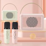 Mini Karaoke Bluetooth Speaker with Optional Microphones, 66 mm Driver - Image 2