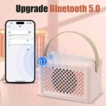 Mini Karaoke Bluetooth Speaker with Optional Microphones, 66 mm Driver - Image 5
