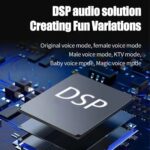 Mini Karaoke Bluetooth Speaker with Optional Microphones, 66 mm Driver - Image 9