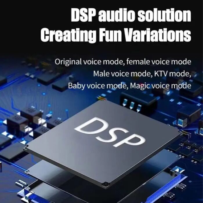 Mini Karaoke Bluetooth Speaker with Optional Microphones, 66 mm Driver - Image 9
