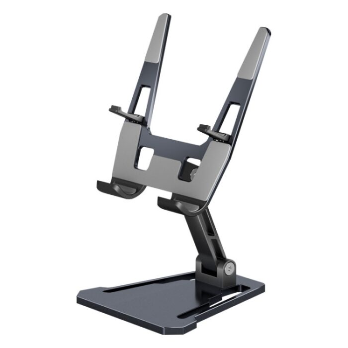 Aluminium Phone and Tablet Stand for Phone Coolers, Dual Hinge - Image 2