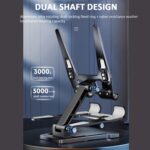 Aluminium Phone and Tablet Stand for Phone Coolers, Dual Hinge - Image 5