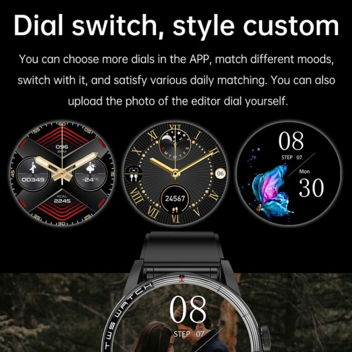R6 2-in-1 Smartwatch with Built-in Earbuds, 1.32" Screen, Bluetooth Calling - Image 14