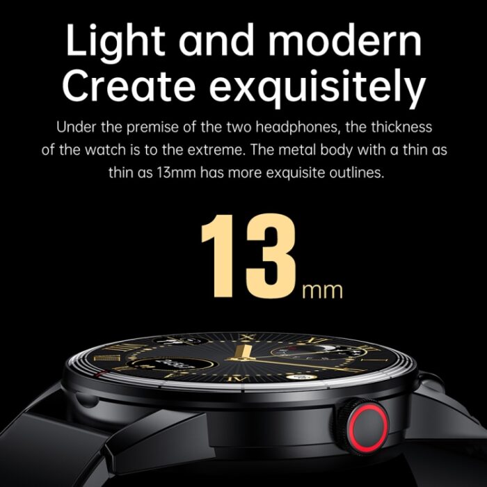 R6 2-in-1 Smartwatch with Built-in Earbuds, 1.32" Screen, Bluetooth Calling - Image 8