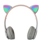 P47M Cat Ear LED Wireless Bluetooth Headphones