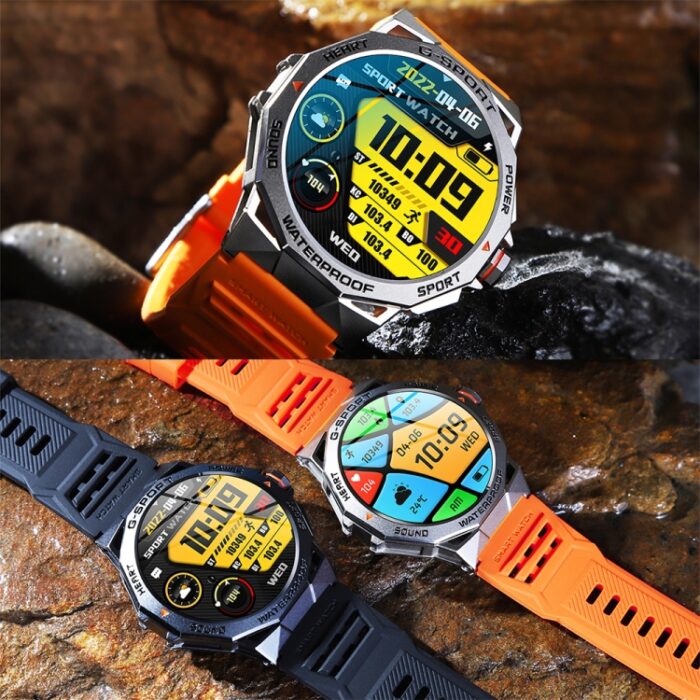 K62 1.43" AMOLED Bluetooth Calling Sports Smartwatch, Waterproof - Image 19