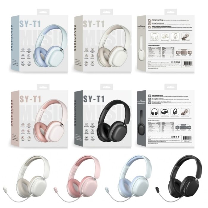 SOYTO SY-T1 Bluetooth Gaming Headset with Plug-In Microphone - Image 16