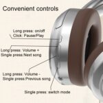 SOYTO VJE901 Retro Bluetooth 5.3 Headphones with Metal Headband - Image 6