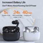 Hishell Y113 Translator Earbuds, 40 Languages, Bluetooth 5.0 - Image 3