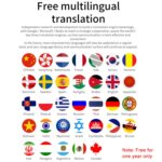Hishell Y113 Translator Earbuds, 40 Languages, Bluetooth 5.0 - Image 7
