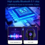 Bamboo Wood Bluetooth Headphones with Sound Card, TF Card, FM, AUX - Image 6