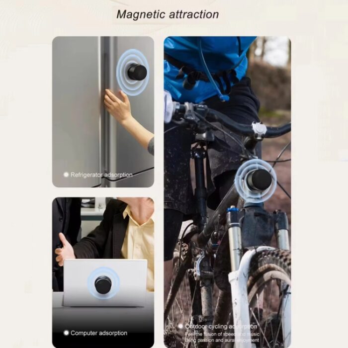 CQ01 Magnetic Mini Bluetooth Speaker, MagSafe Compatible, TWS - Image 4