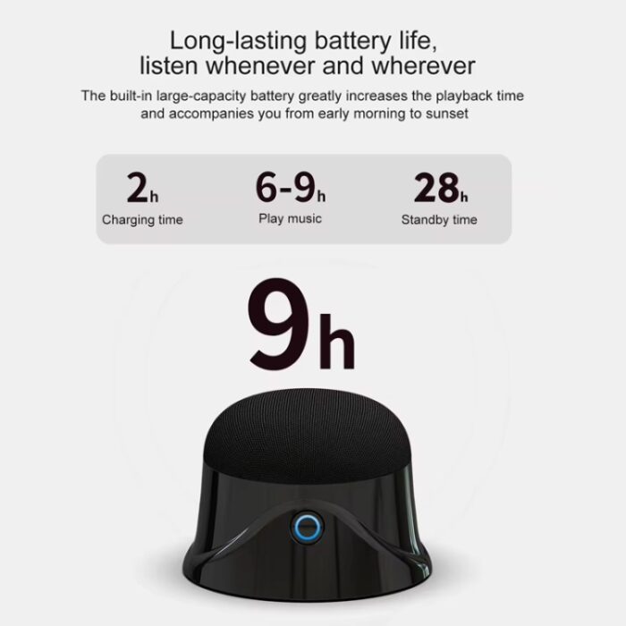 CQ01 Magnetic Mini Bluetooth Speaker, MagSafe Compatible, TWS - Image 7