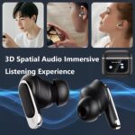 V8 ANC Wireless Earbuds with Colour Touch Screen Case - Image 6