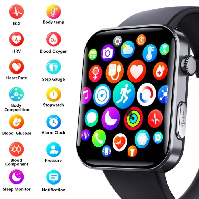 F300 2.1" Smartwatch with Bluetooth Calling & 50+ Sports Modes - Image 5