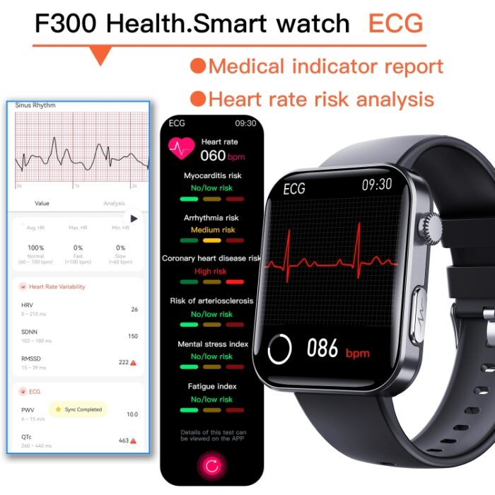 F300 2.1" Smartwatch with Bluetooth Calling & 50+ Sports Modes - Image 10