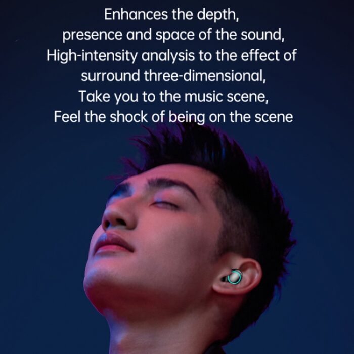 M21 Couple Wireless Earbuds, 2 Pairs in 1 Case, Bluetooth 5.2 - Image 12