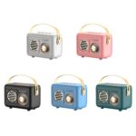 FT-BT20 Retro Bluetooth Speaker with FM Radio, USB and Card Player - Image 2