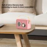 FT-BT20 Retro Bluetooth Speaker with FM Radio, USB and Card Player - Image 8