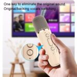 Portable Karaoke Bluetooth Speaker with Wireless Microphone, RGB Lights - Image 5