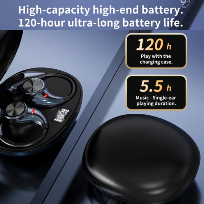 Open-Ear Hanging Wireless Earbuds, Bluetooth 5.4, 14.2 mm Drivers - Image 4