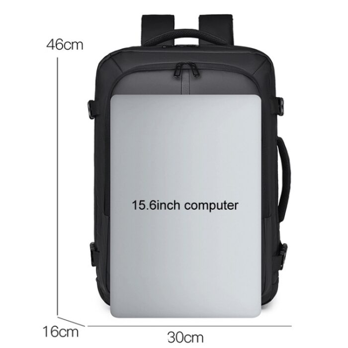 WEIXIER B724 Large Capacity Expandable Double-Shoulder Bag - Image 2