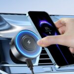 AIMITE M8 Vacuum Suction Magnetic Car Mount with Wireless Charging - Image 2