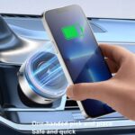 AIMITE M8 Vacuum Suction Magnetic Car Mount with Wireless Charging - Image 4