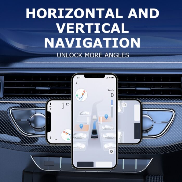 AIMITE M8 Vacuum Suction Magnetic Car Mount with Wireless Charging - Image 5