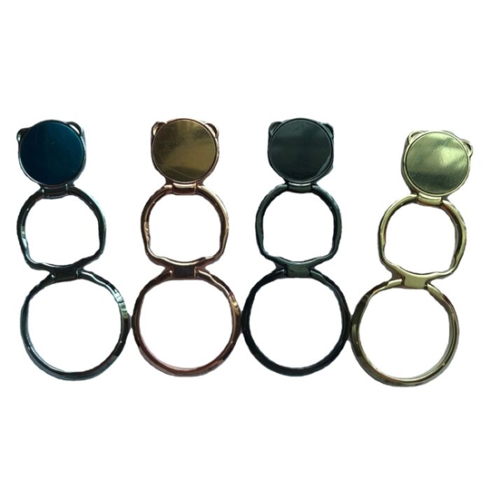 Folding Finger Ring Phone Holder and Desk Stand, 360-Degree - Image 3