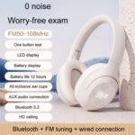 Inphic H1S Bluetooth Headphones with FM Radio, 12h Battery - Image 5