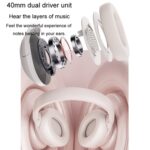 Inphic H1S Bluetooth Headphones with FM Radio, 12h Battery - Image 6