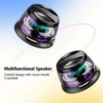 G200 Magnetic Mini Bluetooth Speaker, RGB Lights, TWS, 6h - Image 3