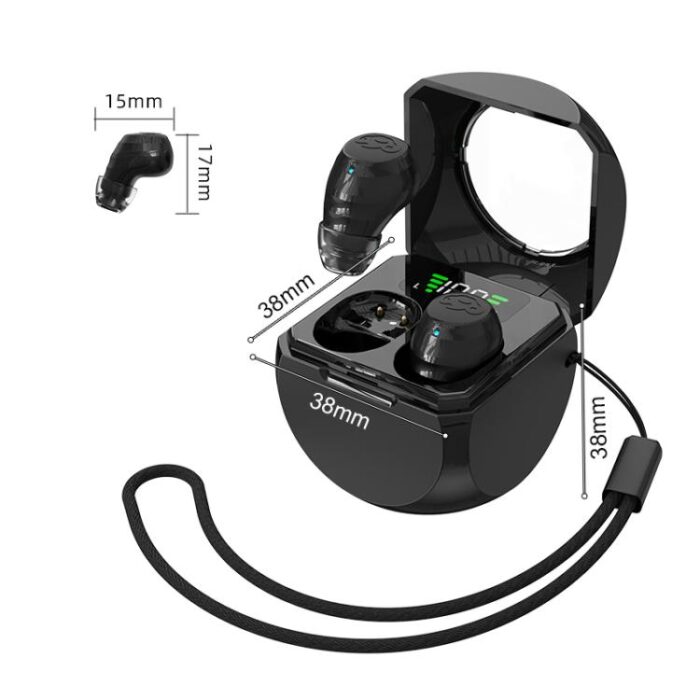 Mini ENC Noise Reduction Wireless Earbuds with Charging Case - Image 3