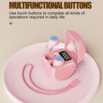 Mini ENC Noise Reduction Wireless Earbuds with Charging Case - Image 8