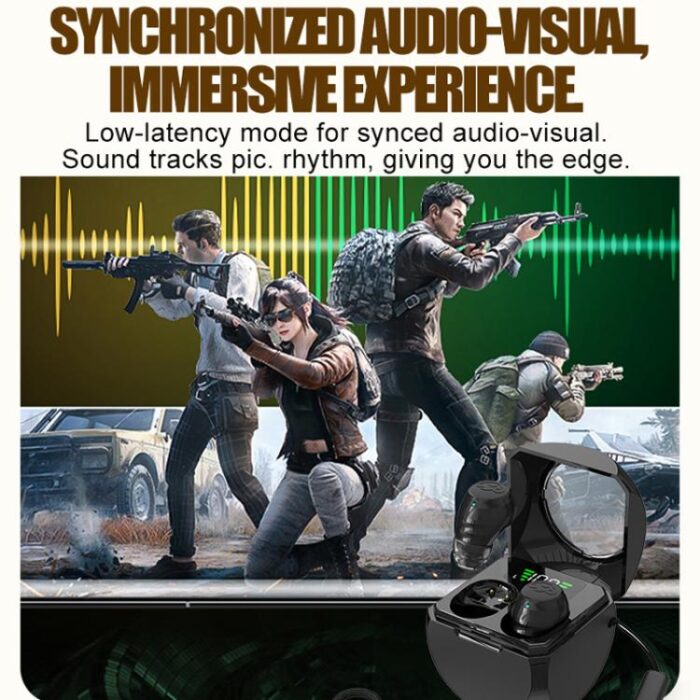 Mini ENC Noise Reduction Wireless Earbuds with Charging Case - Image 9