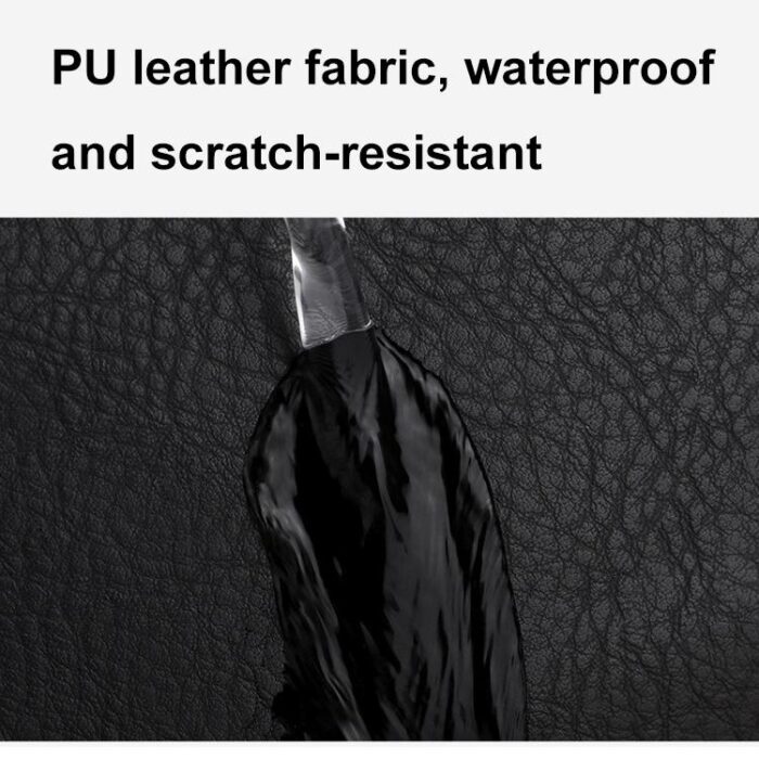 OUMANTU 975 PU Leather Large-capacity Travel Laptop Backpack - Image 8