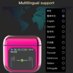 Touchscreen Case Wireless Earbuds, ANC and ENC, Bluetooth 5.4 - Image 11