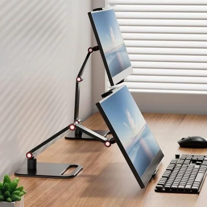 Adjustable Desktop Stand for Phones, Tablets and Monitors up to 17.3 inch - Image 2