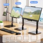 Adjustable Desktop Stand for Phones, Tablets and Monitors up to 17.3 inch - Image 6
