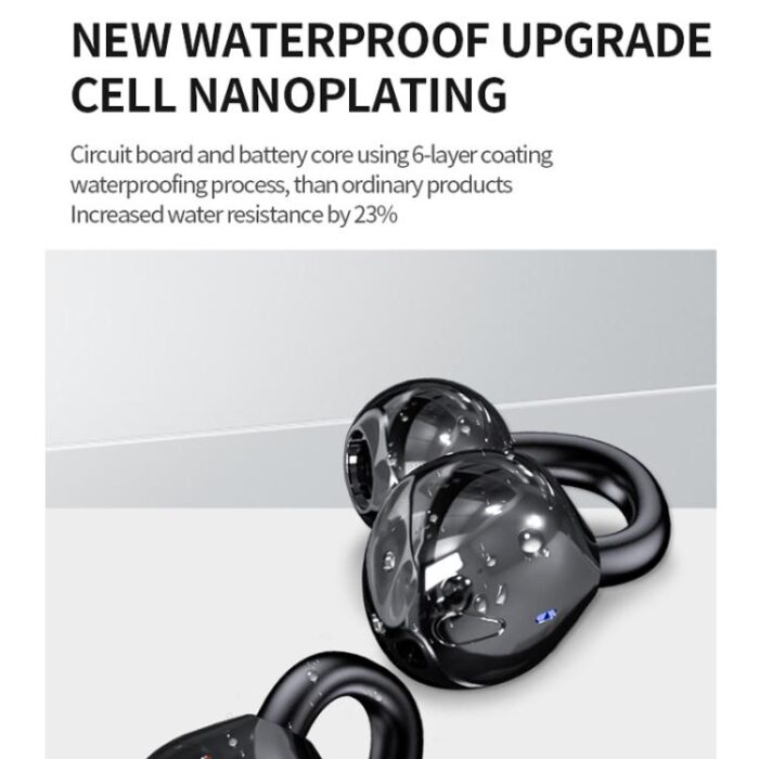M300 Invisible Clip-On Earbuds with ANC, 3.2 g, Titanium Bridge - Image 11