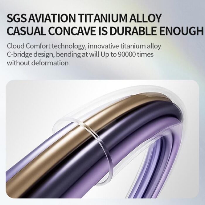 M300 Invisible Clip-On Earbuds with ANC, 3.2 g, Titanium Bridge - Image 4