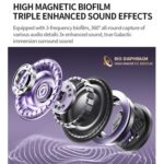 M300 Invisible Clip-On Earbuds with ANC, 3.2 g, Titanium Bridge - Image 5