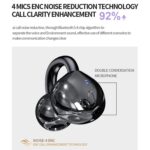 M300 Invisible Clip-On Earbuds with ANC, 3.2 g, Titanium Bridge - Image 7