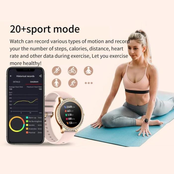 Bluetooth Calling Sports Smartwatch with AI Voice Assistant, 1.32" - Image 10