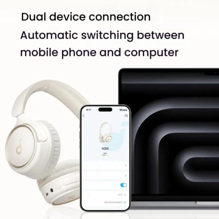 Soundcore H30i Wireless On-Ear Headphones, Bluetooth 5.3, Foldable - Image 11