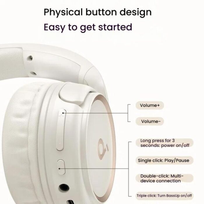 Soundcore H30i Wireless On-Ear Headphones, Bluetooth 5.3, Foldable - Image 9