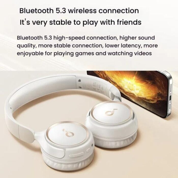 Soundcore H30i Wireless On-Ear Headphones, Bluetooth 5.3, Foldable - Image 10
